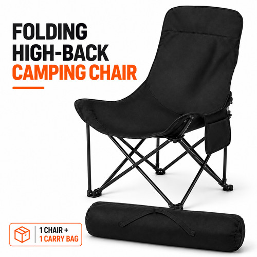 Folding high back - high,