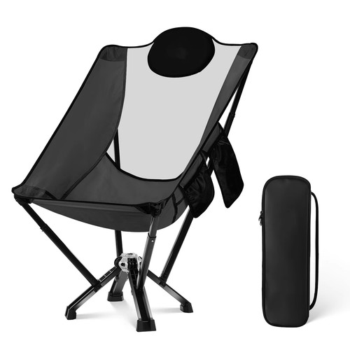 High back folding camping - high,