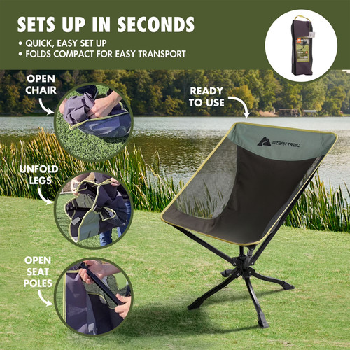 Ozark trail compact swivel - trail,