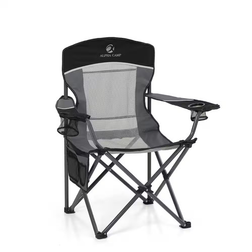 Mesh back folding - folding, camping