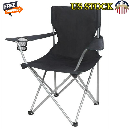Adult quad folding camp chair - camp,