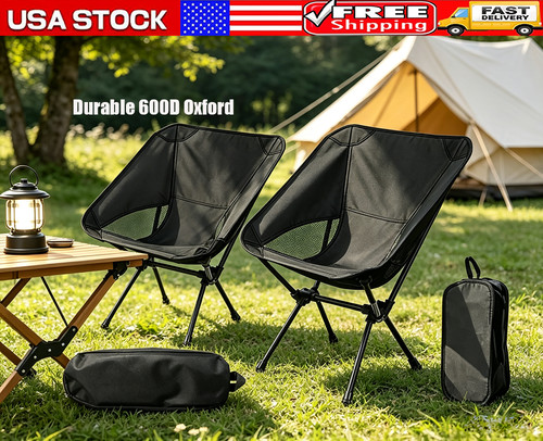 Pack collapsible camp chairs - 2,