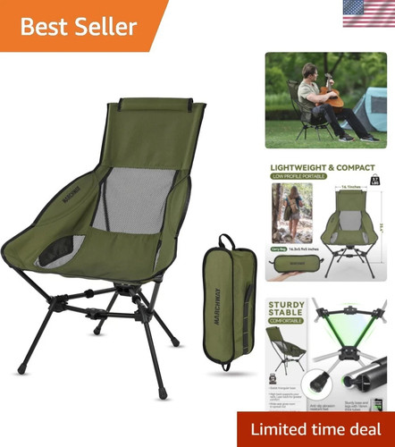 Lightweight folding high - folding, back