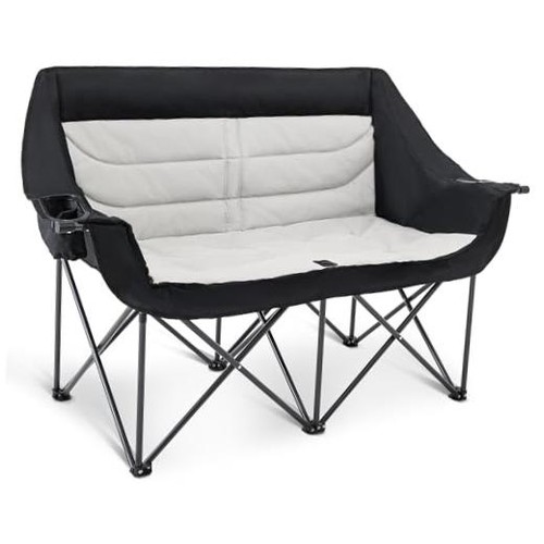 Padded double camping chair - double, 2
