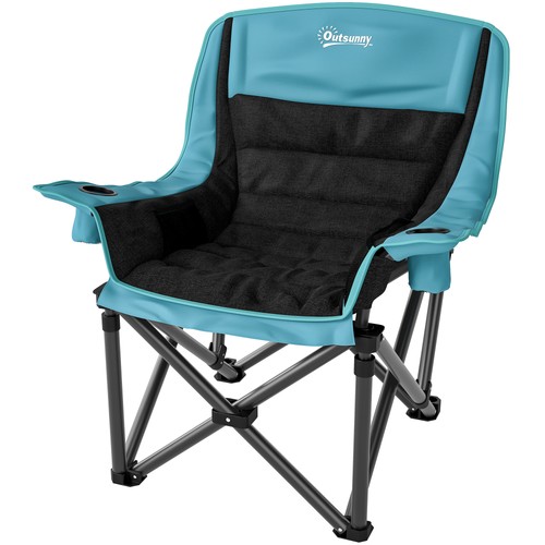 Black camping chair - camping,