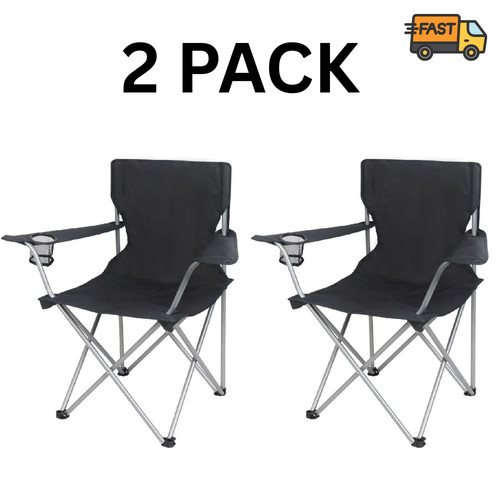 Ozark trail camp chair black - trail,