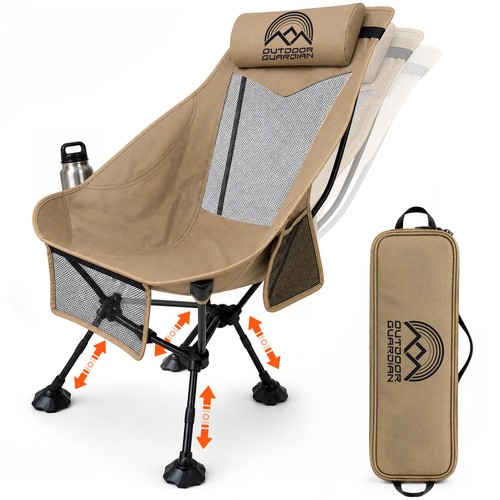 Compact high back camping - high,